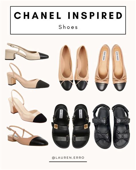 shoes chanel style|chanel inspired shoes.